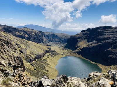 Mount Kenya Majestic Expeditions on the mountain.