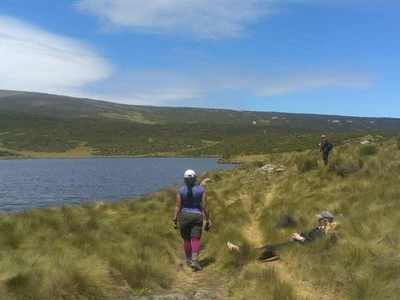 Climbing Mount Kenya in 4 days through Sirimon Route — the Sirimon Route near the summit.
