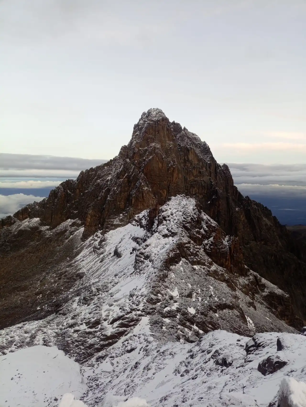 Climbing Mt. Kenya