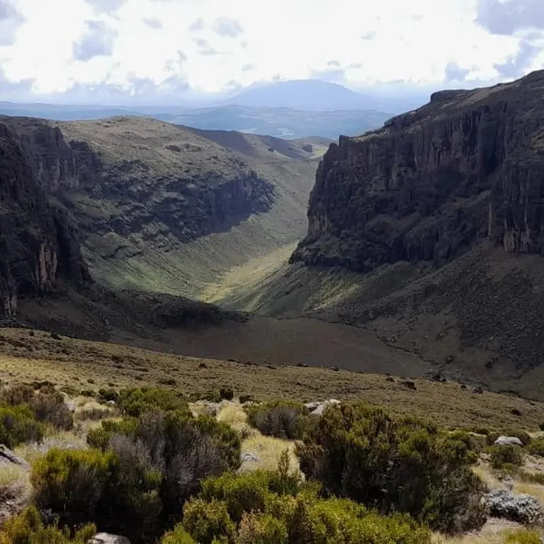 Climbing Mount Kenya 5 Days Via Sirimon - Chogoria Route