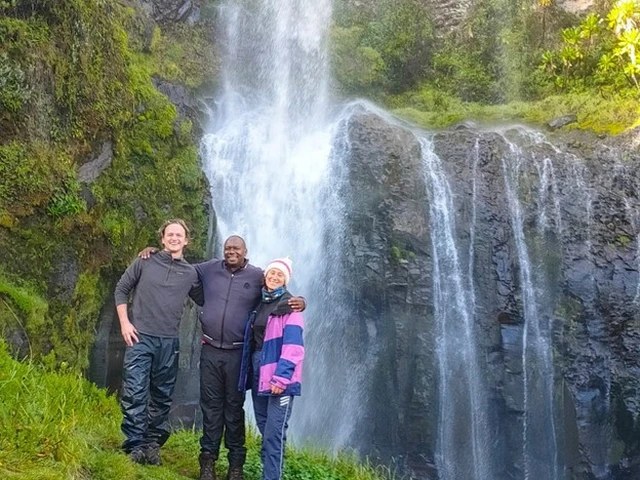 Explore the rivers, forests, and waterfalls of Mt Kenya