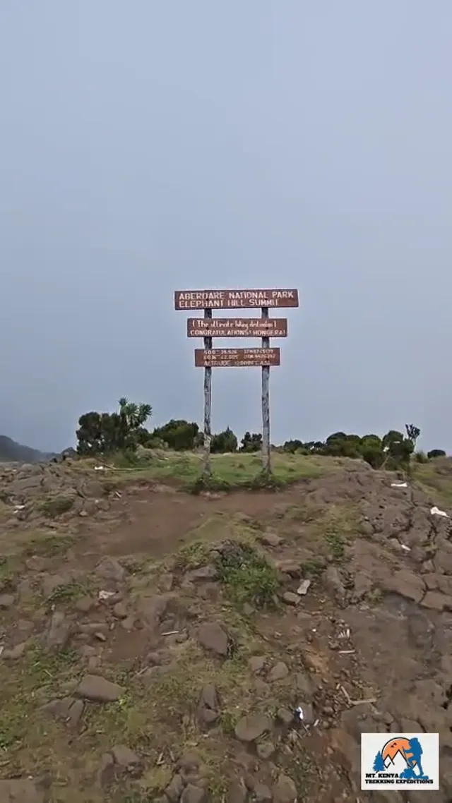 A Glimpse of the Aberdares